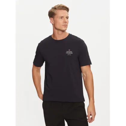 Zdjęcie Tommy Hilfiger T-Shirt MW0MW36500 Granatowy Regular Fit