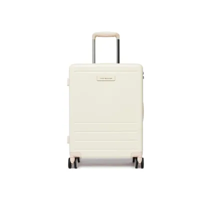 Zdjęcie Tommy Hilfiger Walizka kabinowa Th Travel Cabin Case AW0AW17829 Écru