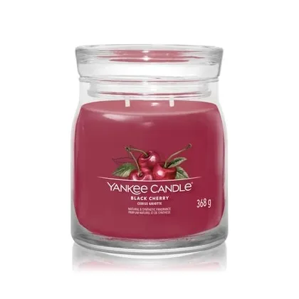 Zdjęcie Yankee Candle Black Cherry Świeca zapachowa 368 g
