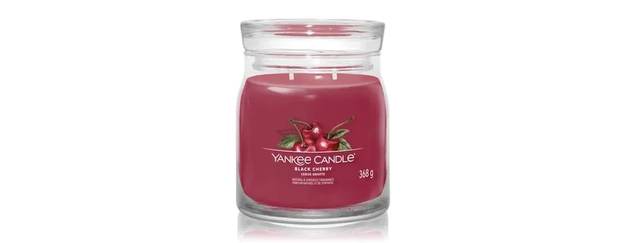 obrazek 1 Yankee Candle Black Cherry Świeca zapachowa 368 g