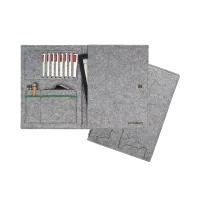 Zdjęcie Elegancka okładka na notes z miejscem na wizytówki, tablet, telefon dla firm