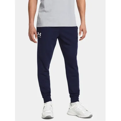 Zdjęcie Under Armour Spodnie dresowe Ua Rival Terry Jogger 1380843-410 Granatowy Fitted Fit