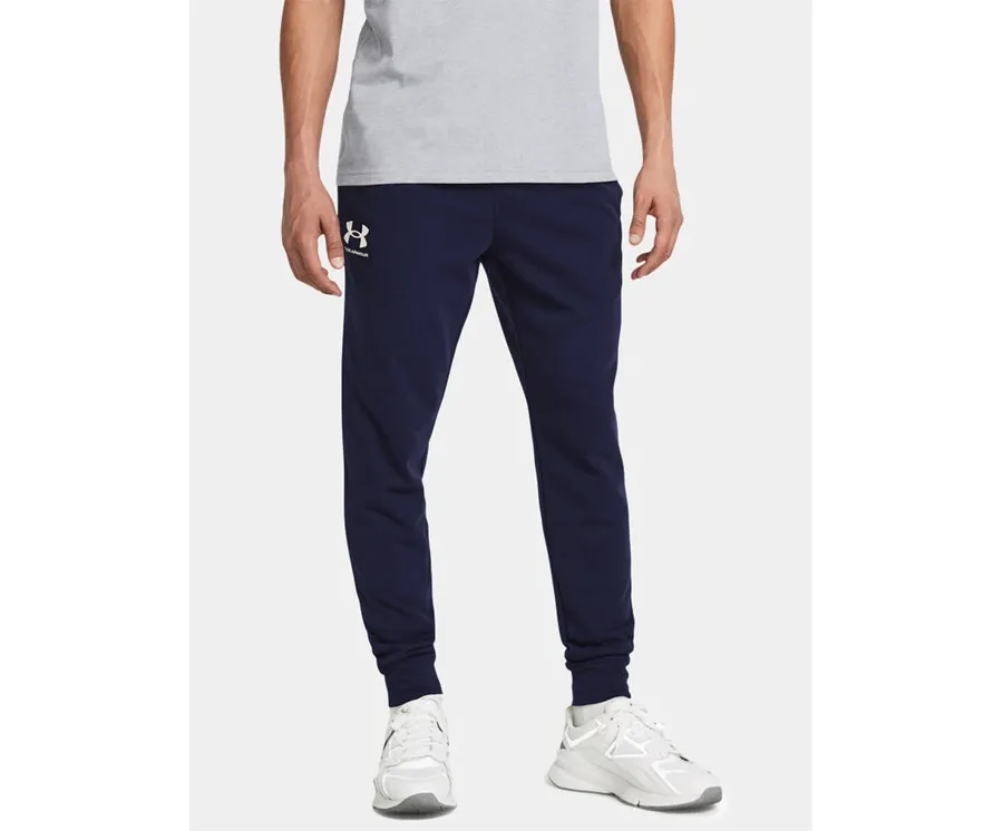 obrazek 1 Under Armour Spodnie dresowe Ua Rival Terry Jogger 1380843-410 Granatowy Fitted Fit