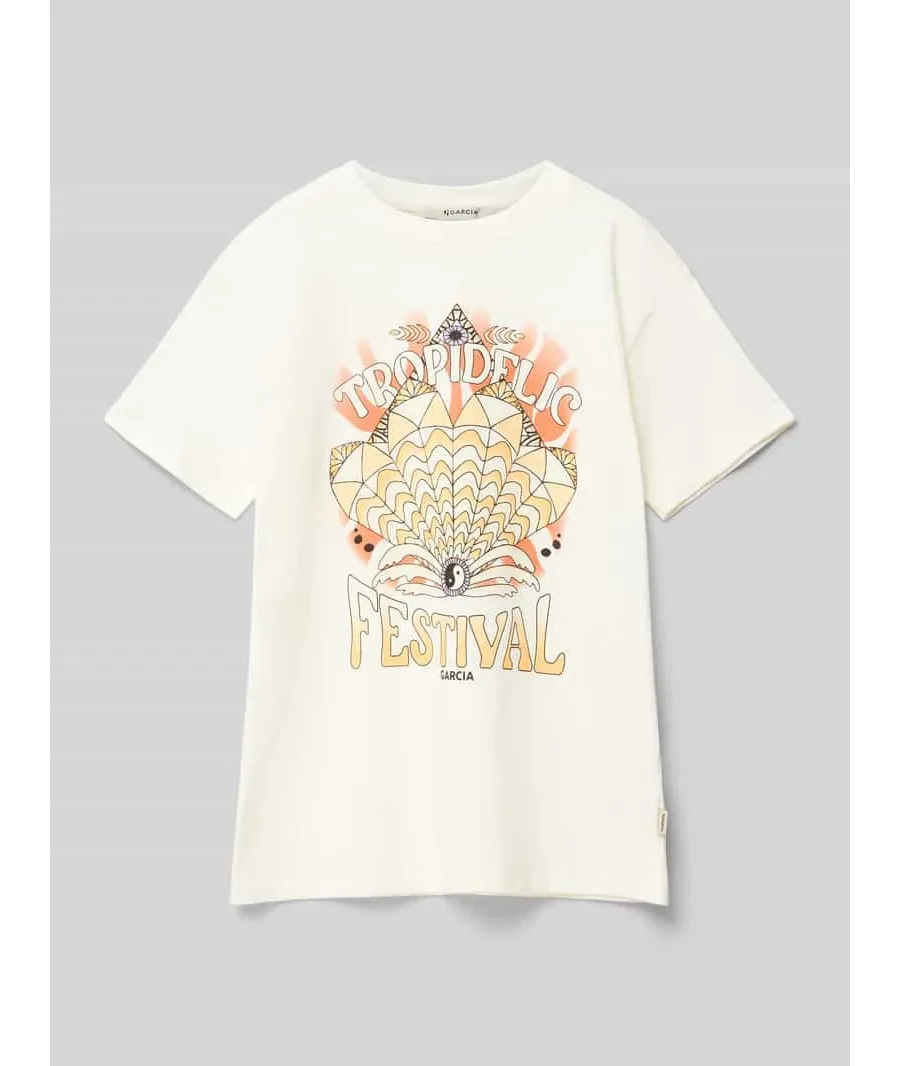 obrazek 1 T-shirt z nadrukowanym motywem