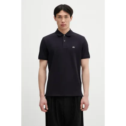 Zdjęcie C.P. Company polo męski kolor granatowy gładki 18CMPL065A005263W