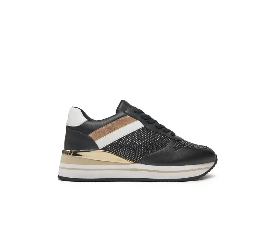 obrazek 1 TWINSET Sneakersy 242TGT18A Czarny