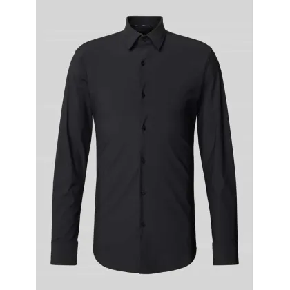 Zdjęcie Koszula biznesowa o kroju slim fit z drobnego twillu z dodatkiem streczu