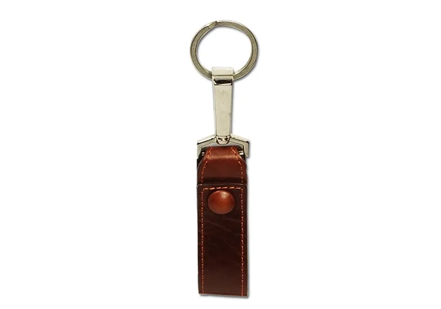 picture 1 Short key ring - leather - Absolute Breton
