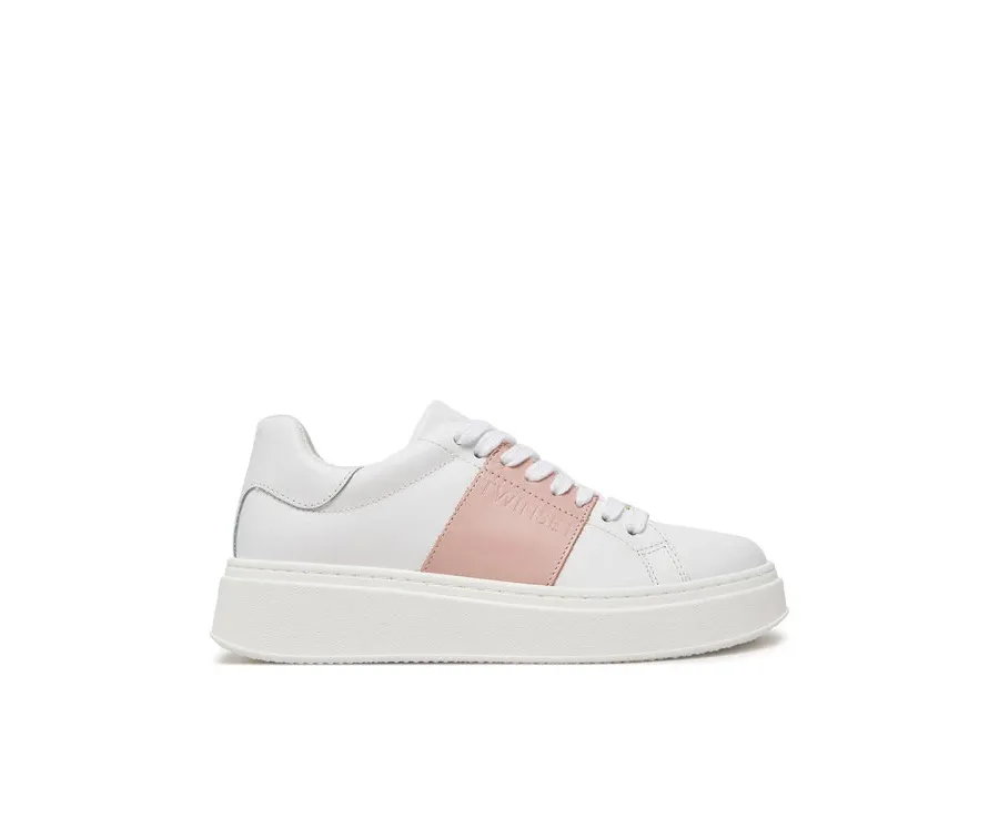 obrazek 1 TWINSET Sneakersy 251GCJ012 Biały