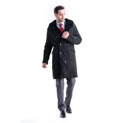 Picture Luxurious men's lambskin coat - A&A Vesa