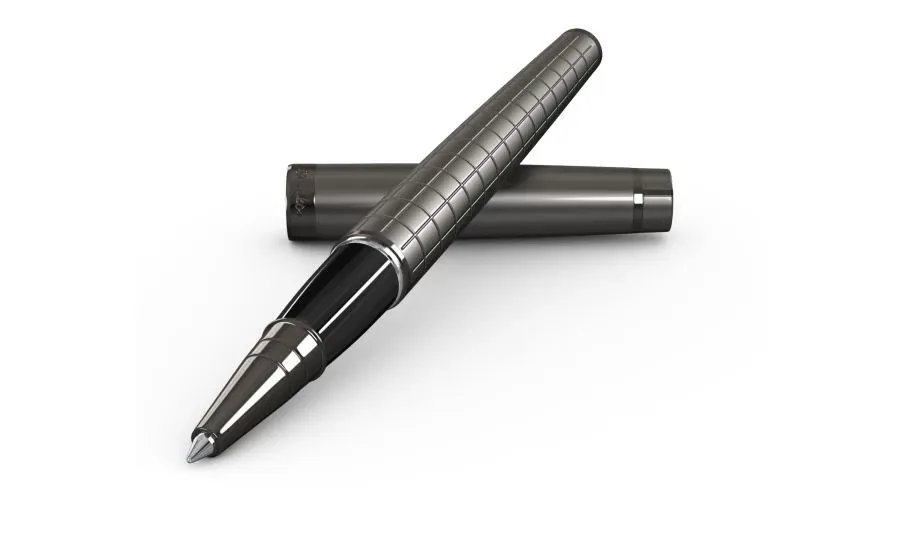 obrazek 1 Piękny Rollerball Pen w szarym kolorze