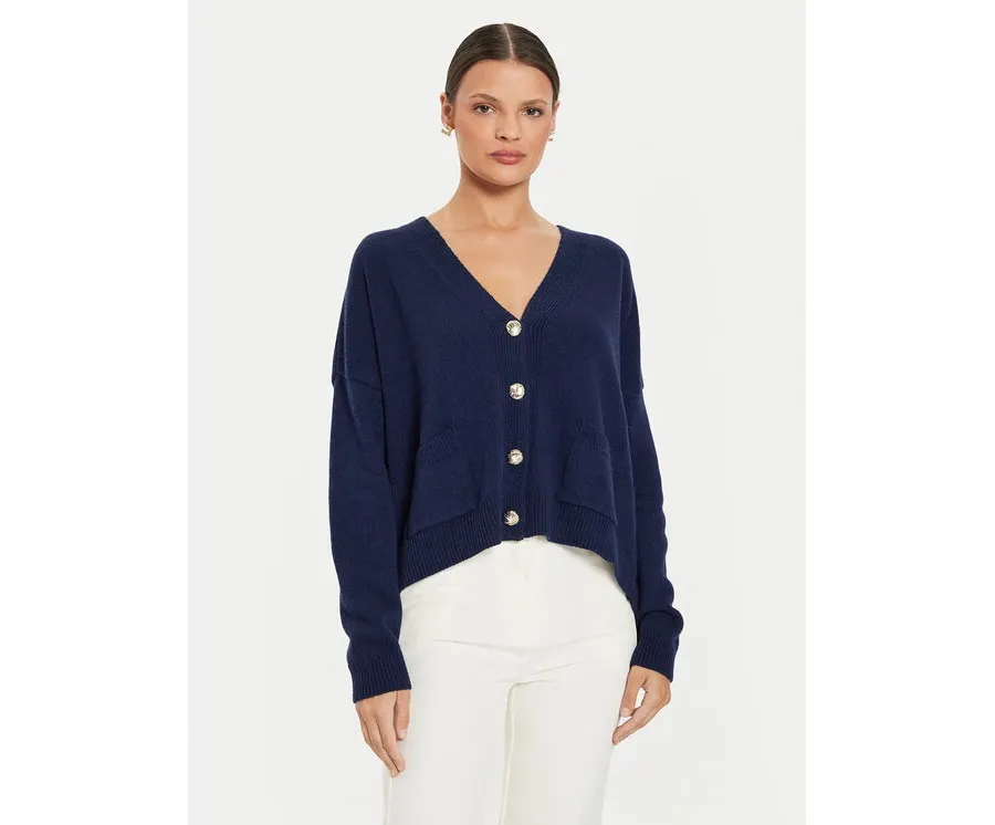 obrazek 1 Kontatto Kardigan 3M0172 AI253M06 Granatowy Regular Fit