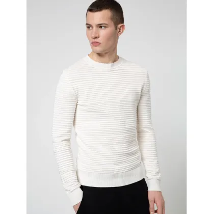 Zdjęcie Hugo Sweter Sottor 50446415 Beżowy Regular Fit HUGO
