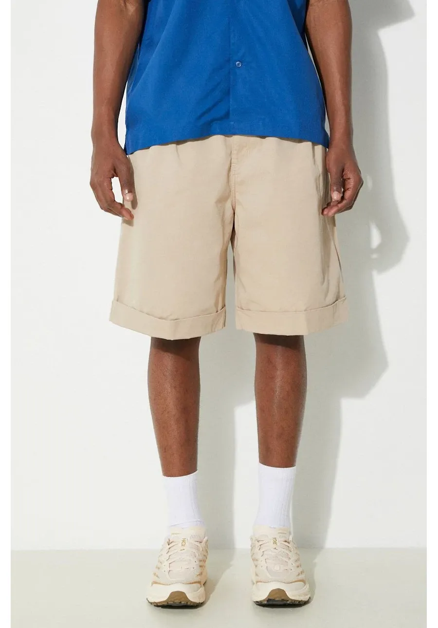 obrazek 1 Carhartt WIP szorty bawełniane Mart Short kolor beżowy I033130.G106