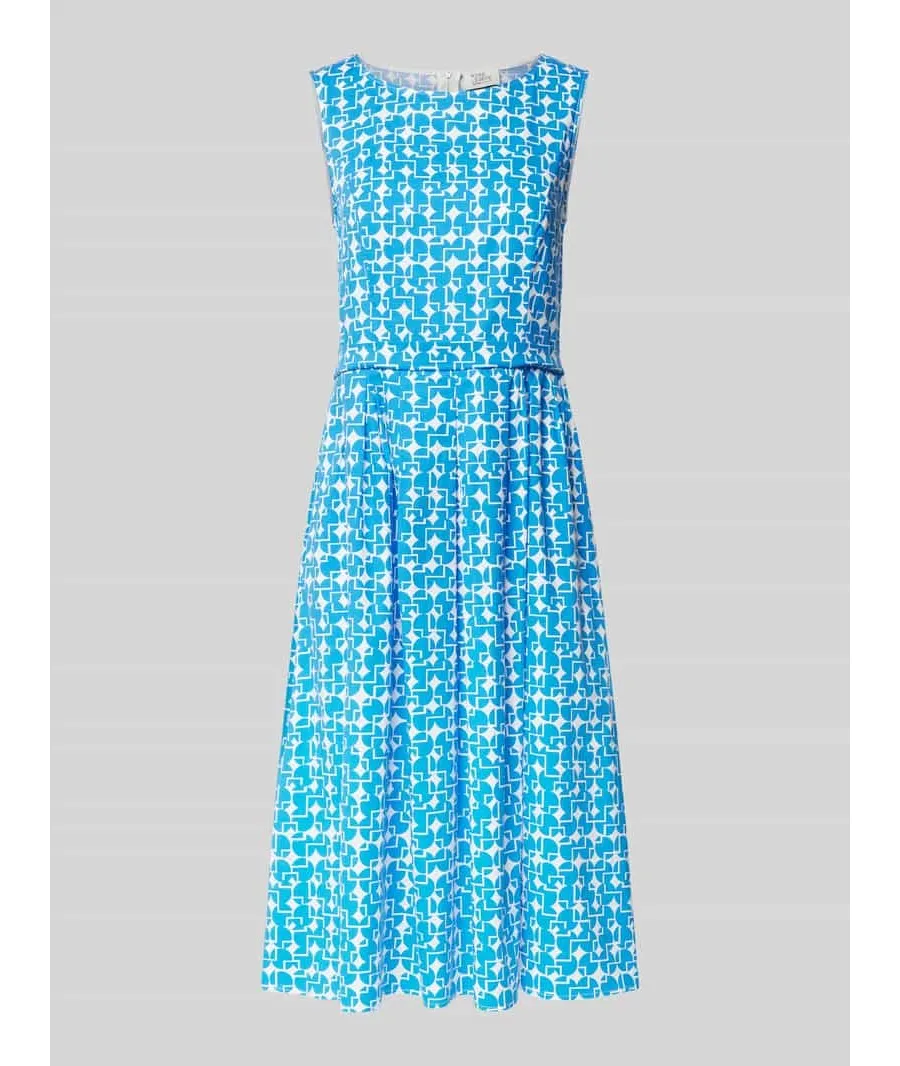 obrazek 1 Sukienka o długości do kolan z graficznym wzorem