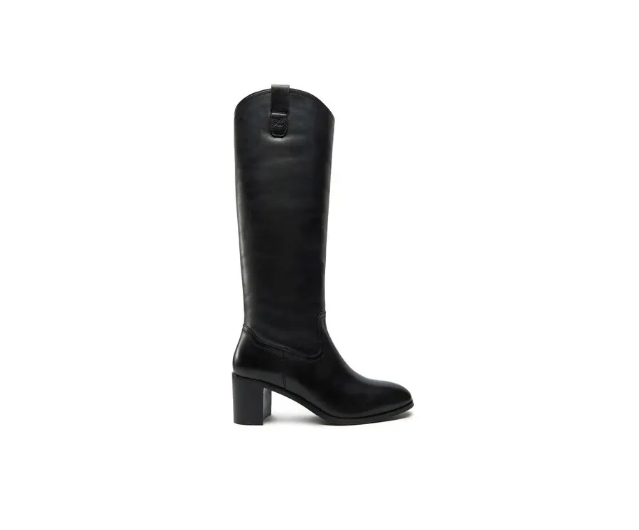obrazek 1 Lauren Ralph Lauren Kozaki 802937812001 Czarny LAUREN RALPH LAUREN