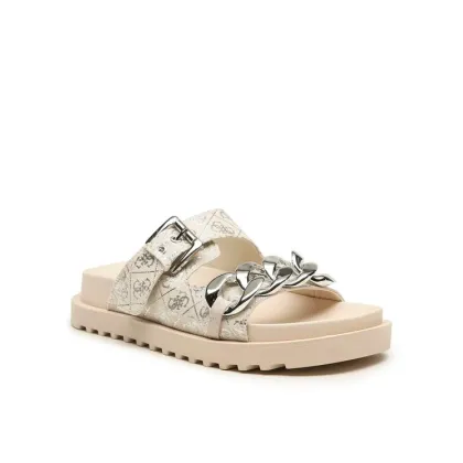 Zdjęcie Guess Klapki Fatema FL6FAT FAL03 Beżowy