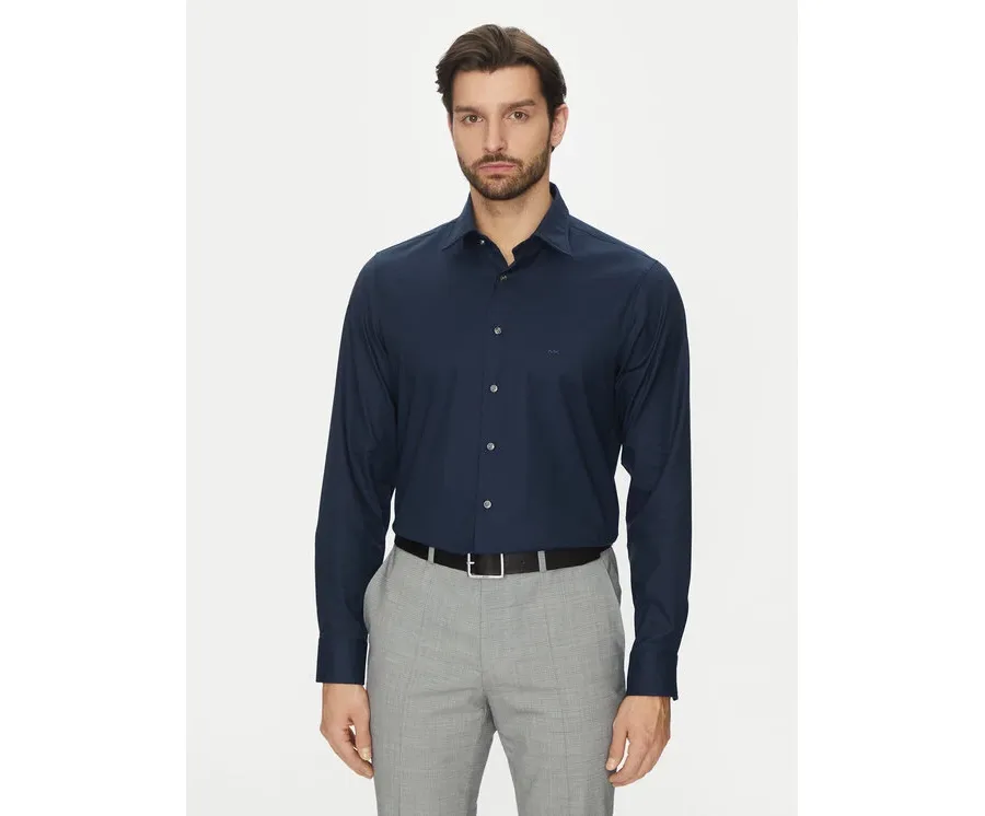 obrazek 1 Michael Kors Koszula MD0MD91514 Granatowy Slim Fit