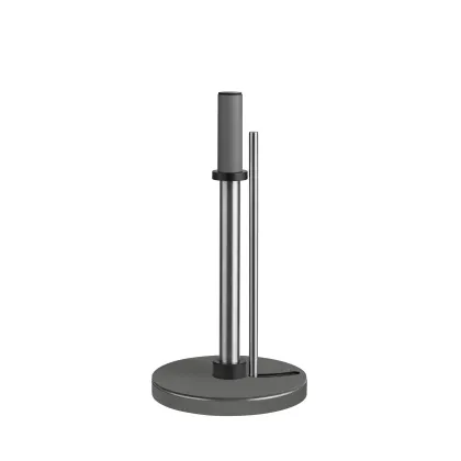 Zdjęcie Szary uchwyt na ręcznik papierowy Ø16,5xH32,2 cm