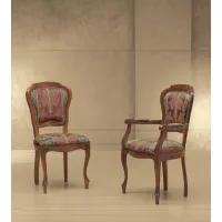 Picture A unique French-style armchair and chair – Morello Gianpaolo