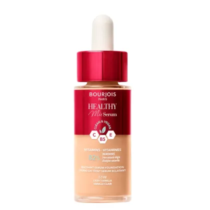 Zdjęcie BOURJOIS Healthy Mix Serum Podkład do twarzy, 51 Light Vanilla Light Vanilla 30 ml Bourjois