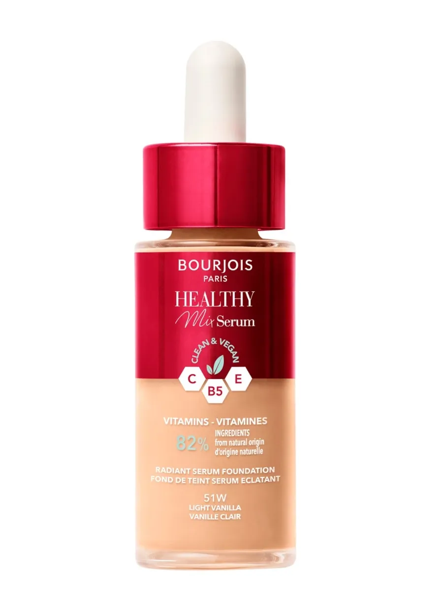 obrazek 1 BOURJOIS Healthy Mix Serum Podkład do twarzy, 51 Light Vanilla Light Vanilla 30 ml Bourjois
