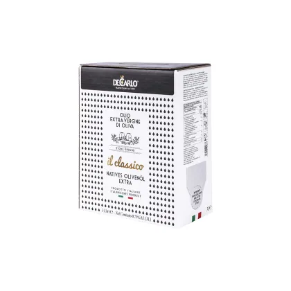 Zdjęcie Włoska oliwa z oliwek Il Classico w opakowaniu kartonowym z dozownikiem, 3L