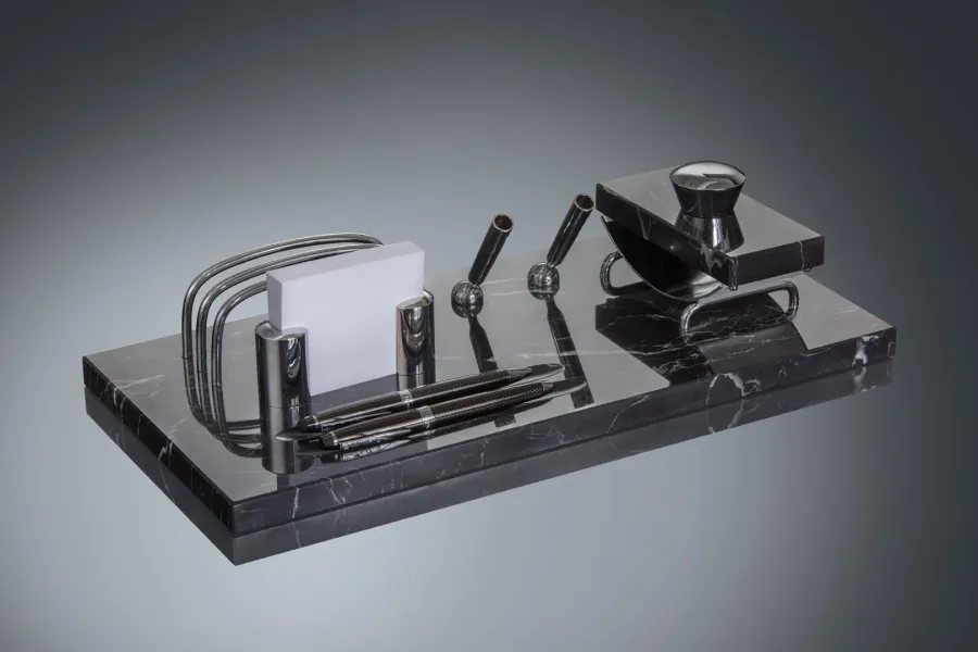 obrazek 1 Marmurowy organizer na biurko