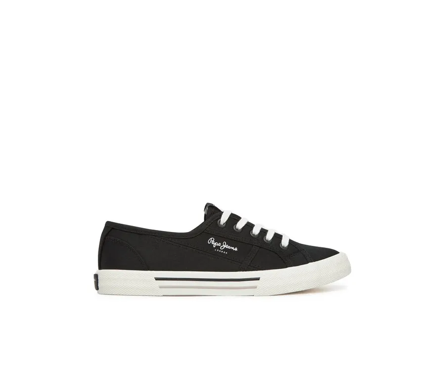 obrazek 1 Pepe Jeans Tenisówki Brady Basic W PLS31287 Czarny