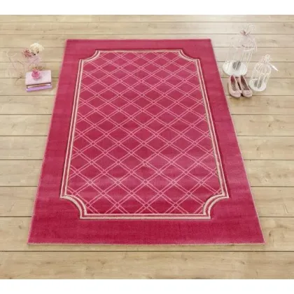 Zdjęcie Stylowy, malinowy dywan do pokoju młodzieżowego - Cilek