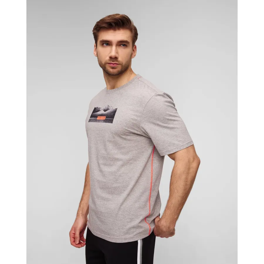 obrazek 1 Szary T-shirt Męski Bogner Fire+ice Mick3 BOGNER FIRE+ICE