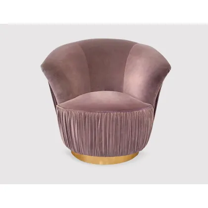 Picture Prestigious armchair with brass elements