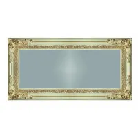 Picture Large antique rectangular mirror