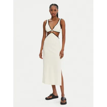 Zdjęcie Seafolly Sukienka letnia Beach Bound 55111-DR Écru Slim Fit