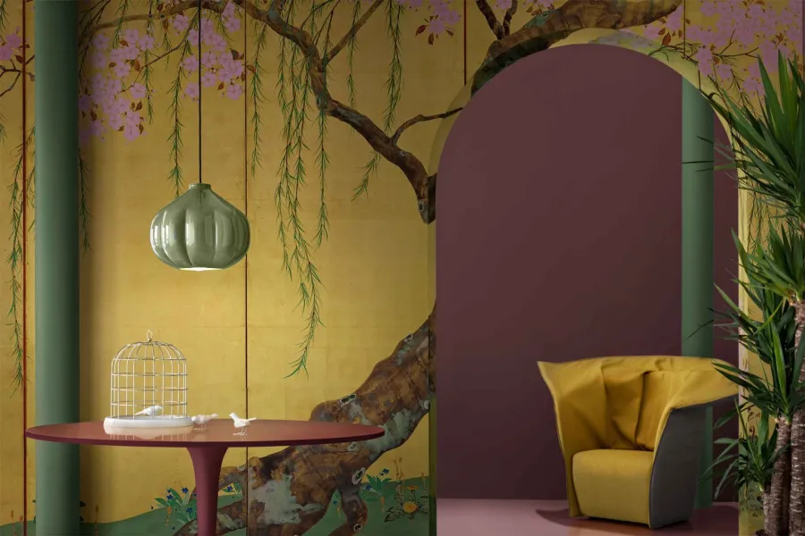 obrazek 3 Piękna duża lampa wisząca w stylu awangardowym z Włoch