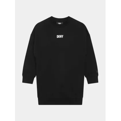 Zdjęcie DKNY Sukienka dzianinowa D32894 S Czarny Regular Fit