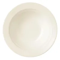 Picture Cream round porcelain bowl in a classic style – Tettau