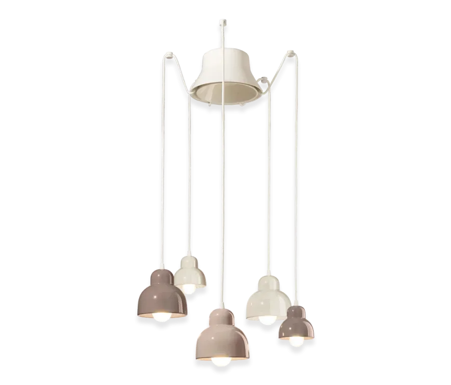 obrazek 1 Włoska lampa sufitowa w stylu awangardowym