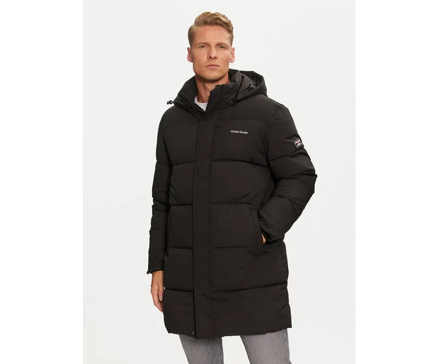 obrazek 1 Guess Jeans Kurtka puchowa M4BL26 WGII2 Czarny Regular Fit