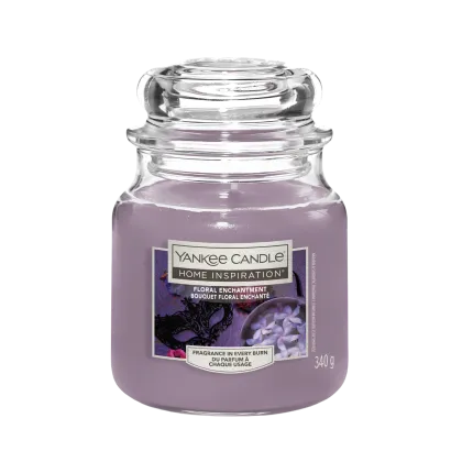 Zdjęcie Yankee Candle Świeca Home Inspiration Floral Enchantment, 340 g