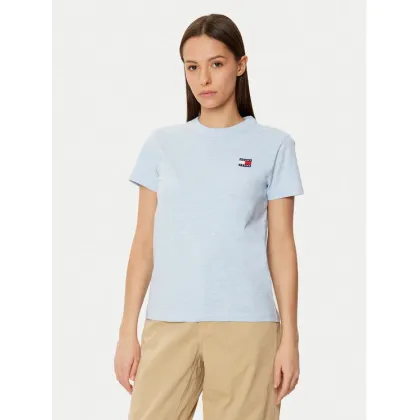 Zdjęcie Tommy Jeans T-Shirt DW0DW20153 Błękitny Regular Fit