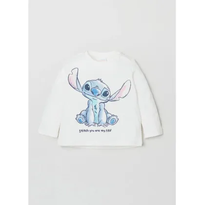 Zdjęcie OVS Bluzka DISNEY 1615077 Biały Regular Fit