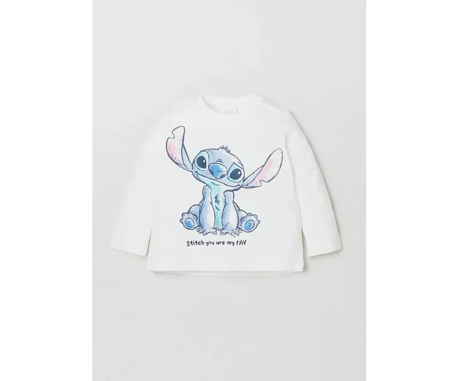 obrazek 1 OVS Bluzka DISNEY 1615077 Biały Regular Fit