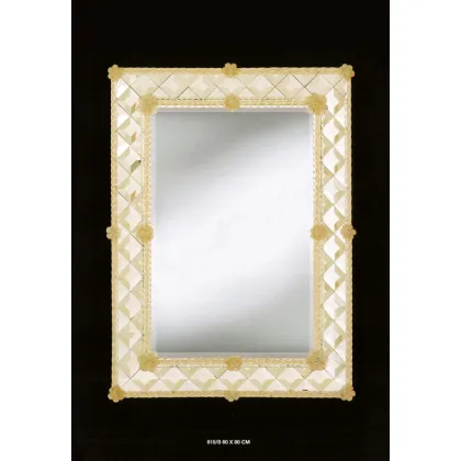 Zdjęcie Genialne szklane lustro ścienne z włoch