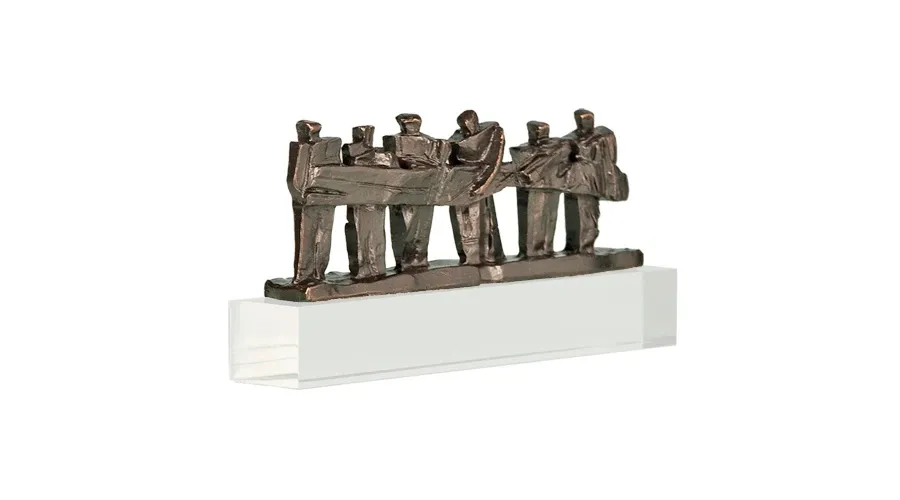 obrazek 1 Cudowna statuetka na jubileusz dla firm - "Wpsólne rozkręcanie biznesu"