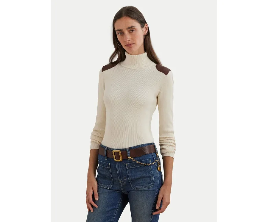 obrazek 1 LAUREN RALPH LAUREN Golf 200951386001 Écru Slim Fit