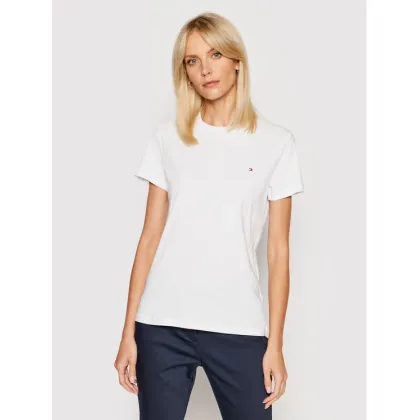 Zdjęcie Tommy Hilfiger T-Shirt WW0WW22043 Biały Regular Fit