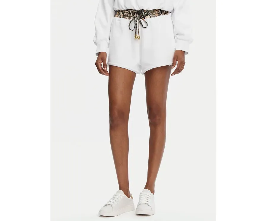 obrazek 1 Just Cavalli Szorty sportowe 78PADE01 Biały Regular Fit
