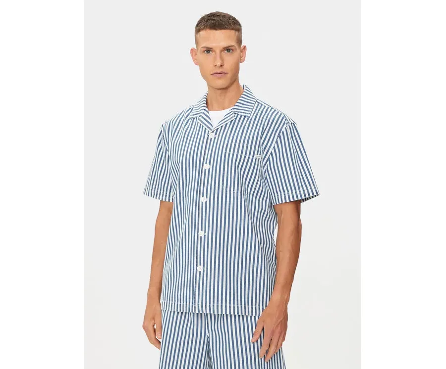 obrazek 1 Mustang Koszula Holiday 1015343 Niebieski Relaxed Fit