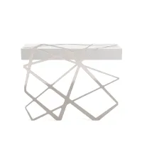 Picture Prestigious wooden white console for the living room